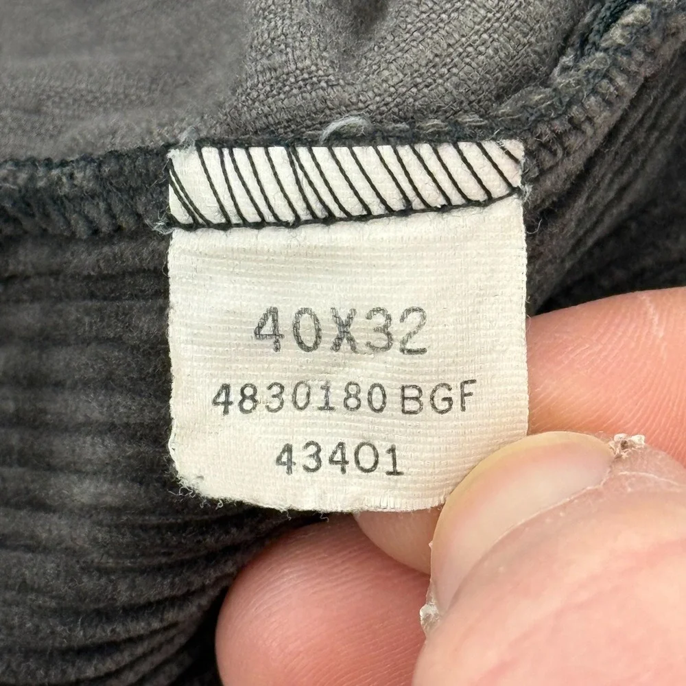 Vintage Polo Ralph Lauren Corduroy Pants 38x31 Wide Wale Cords Cotton Trousers